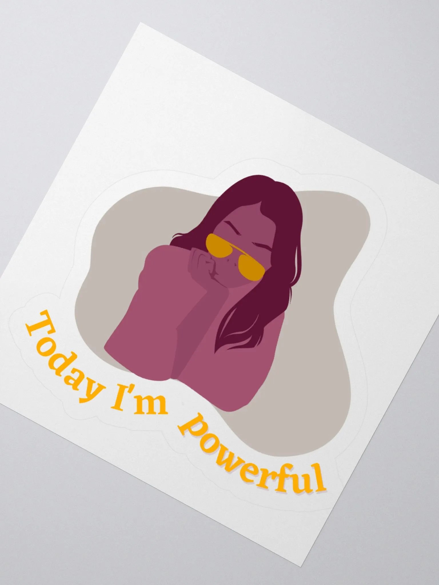 Today I'm Powerful sticker product image (2)