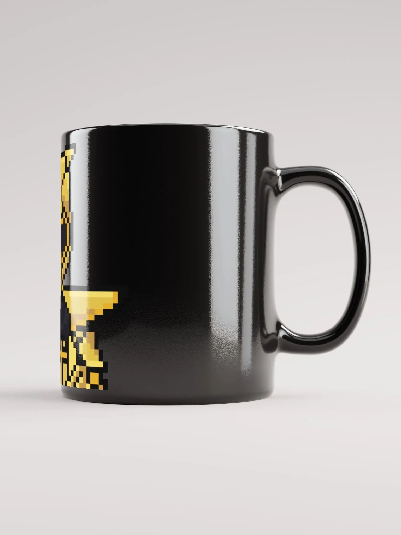 Power Zerp #10213 Yellow Saint Bernard Coffee Black Cup product image (6)