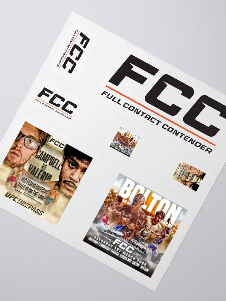 FCC 41 Sticker Set product image (6)