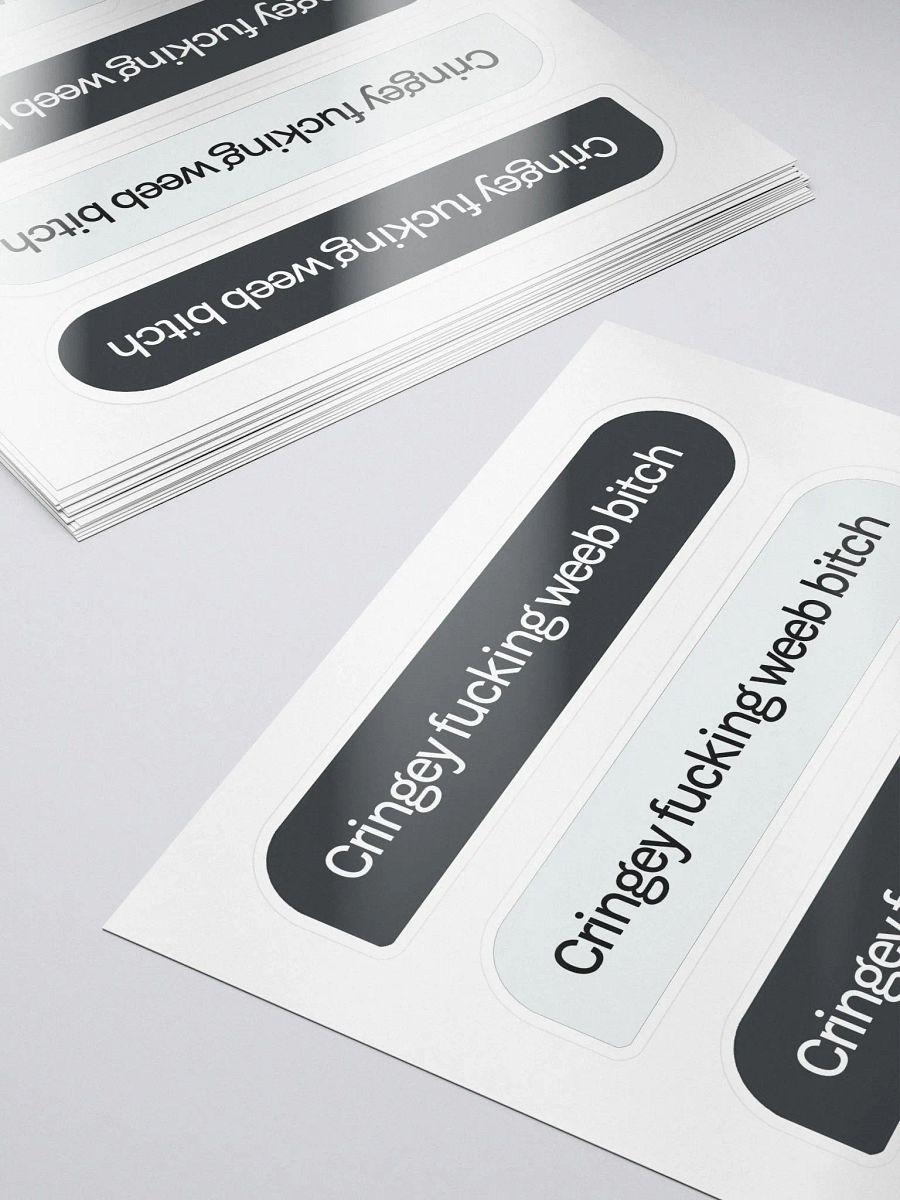 Weeb B!tch Stickers product image (5)