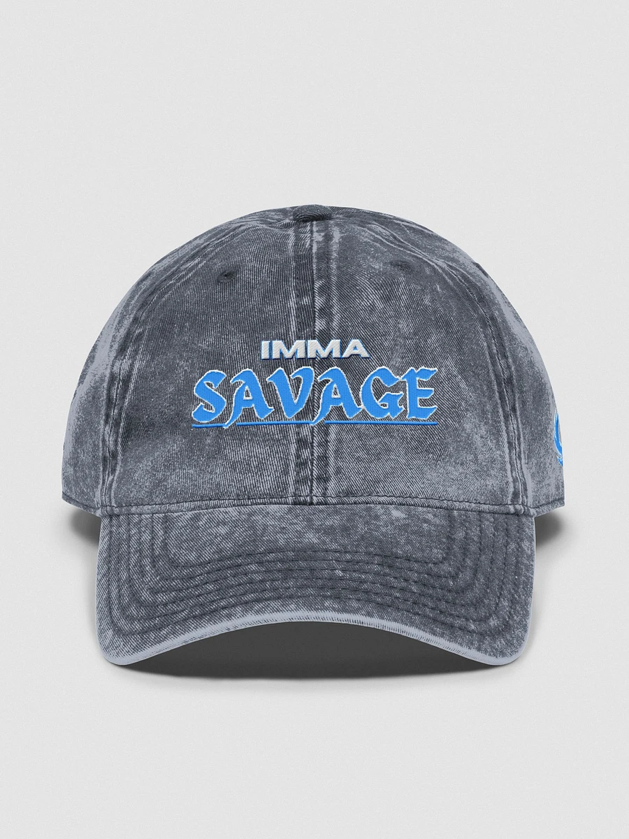 Imma Savage Demin Dad Hat product image (15)