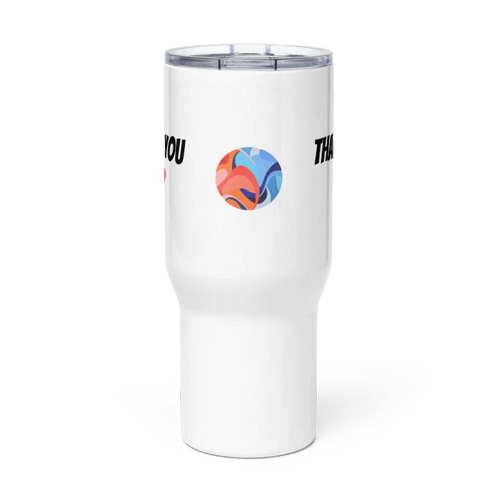 "Thank You & I Love You" Travel Mug with Handle product image (2)