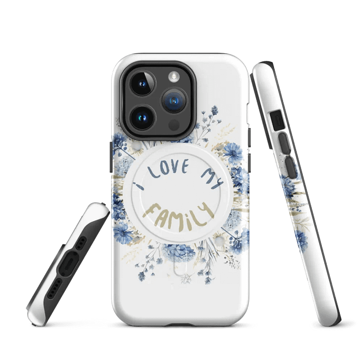 Floral Save the Date iPhone® Case product image (3)