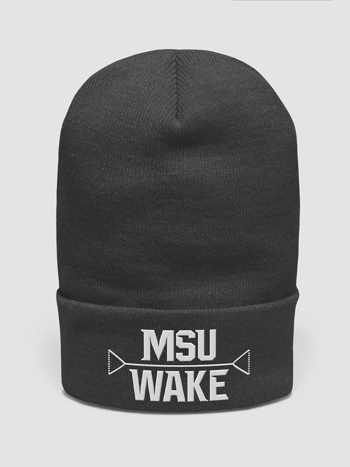 MSU Wake Beanie (Dark) product image (2)