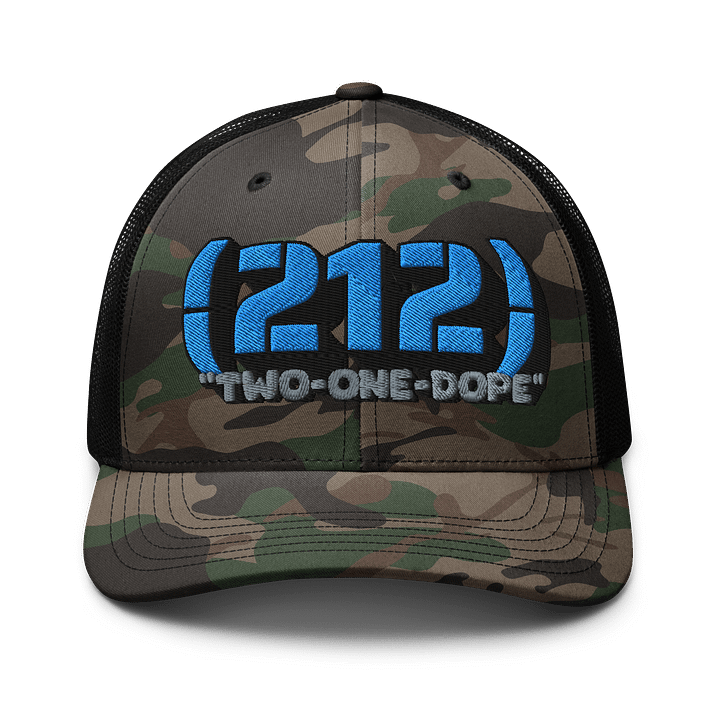 212 Dope Camo Trucker Hat product image (1)