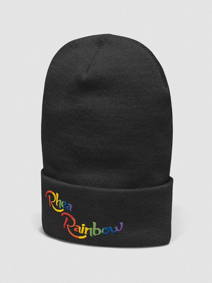 🌈Rhea Rainbow Cuffed Beanie product image (2)