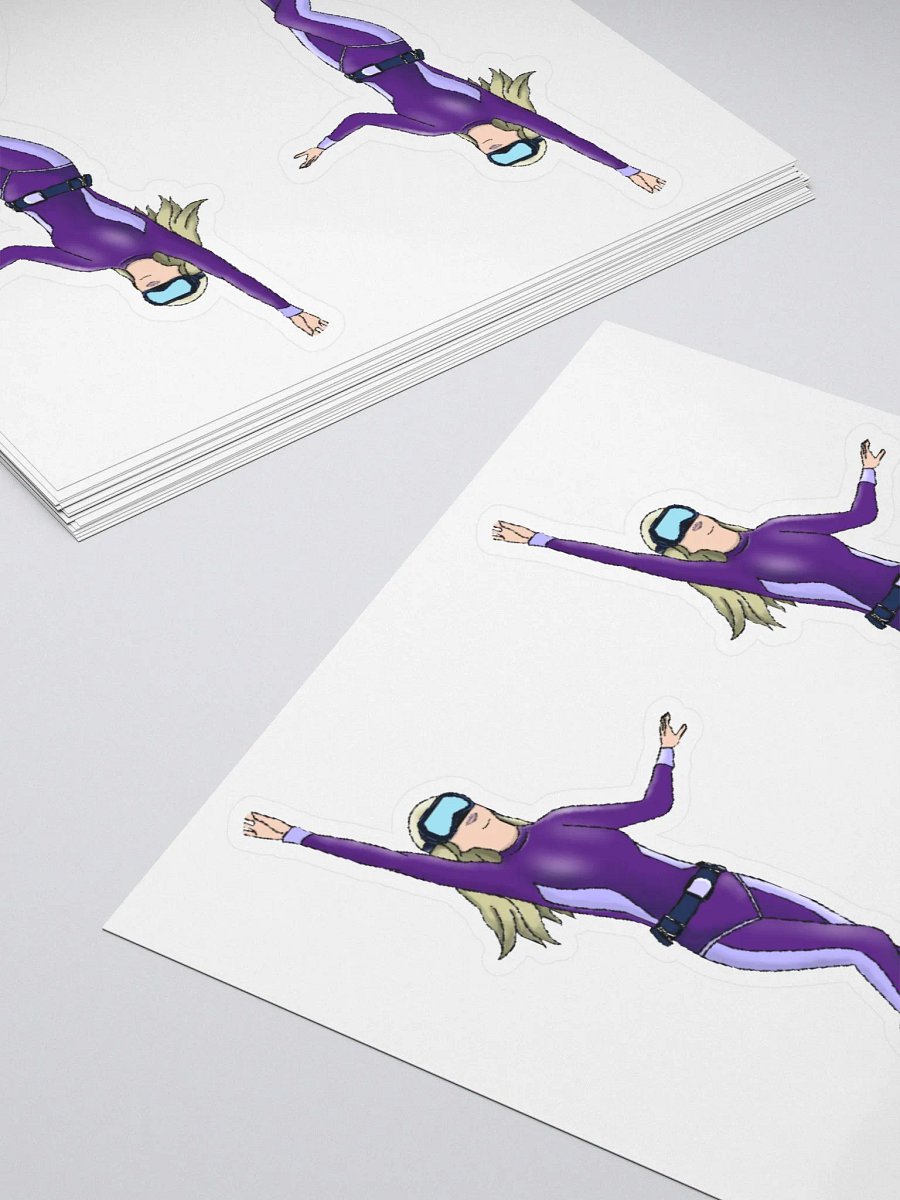 Free Diver Sticker Set product image (5)