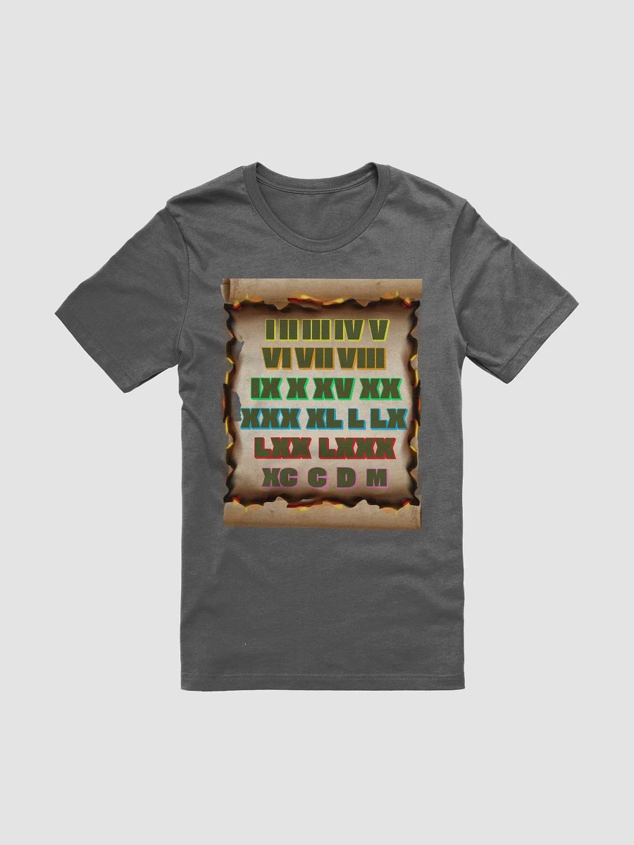 Roman Numeral Artistic Design T-shirt product image (7)