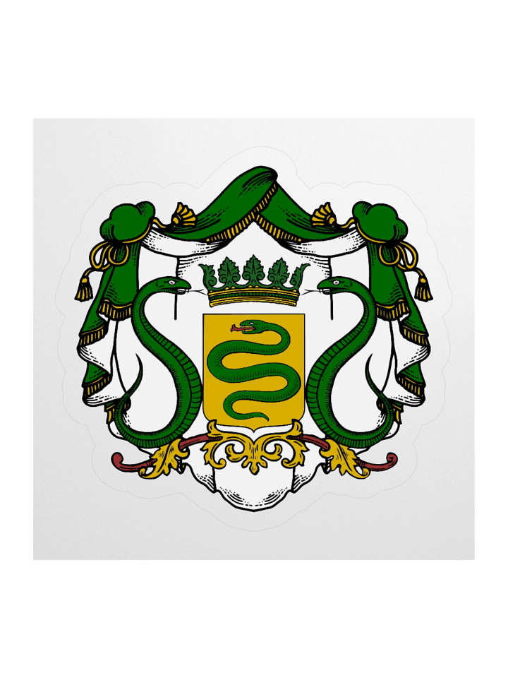 House of the Serpent Kiss Cut Sticker product image (1)