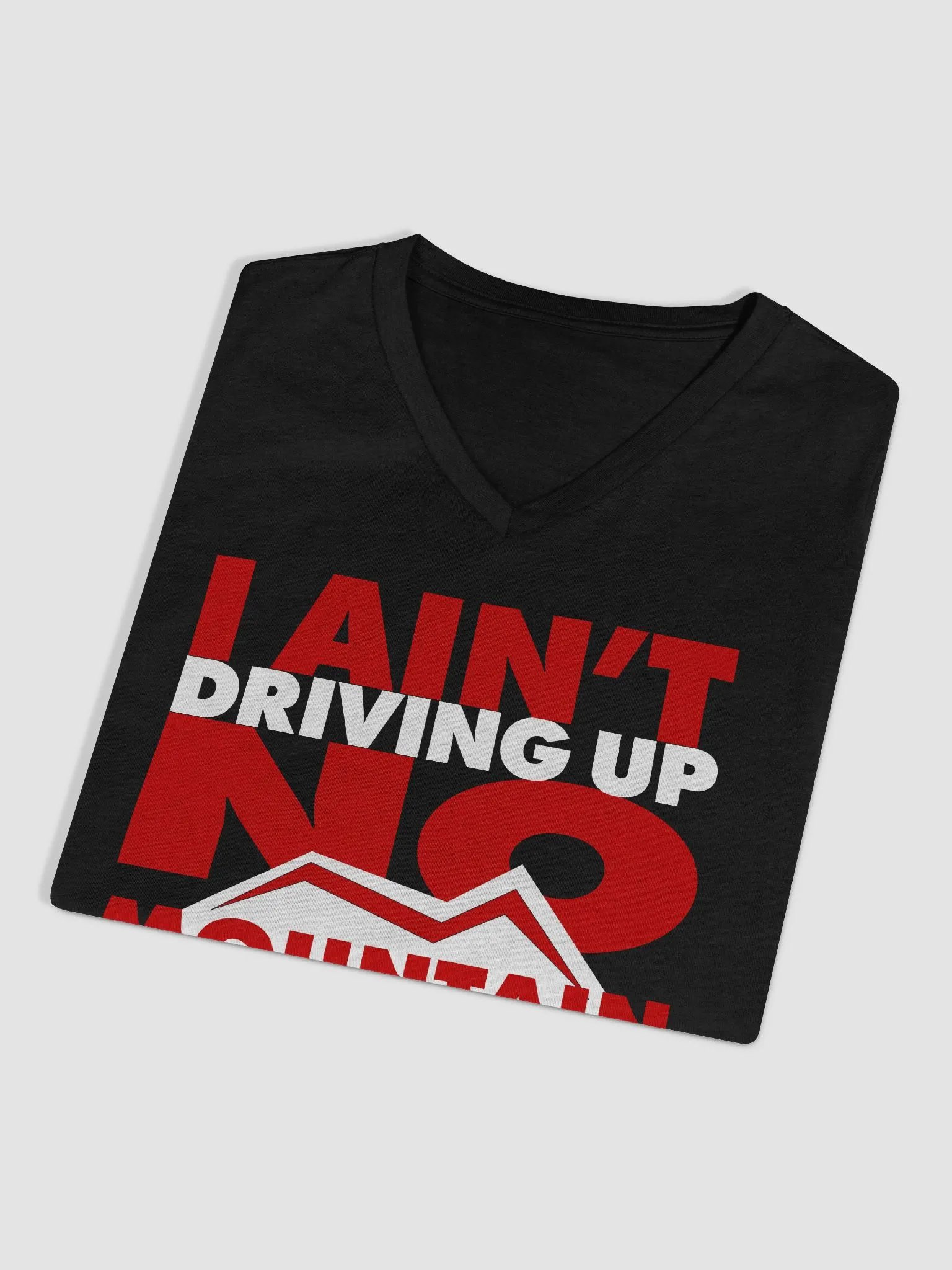 Not Sheila Women's V-Neck T-Shirt (Red) product image (3)