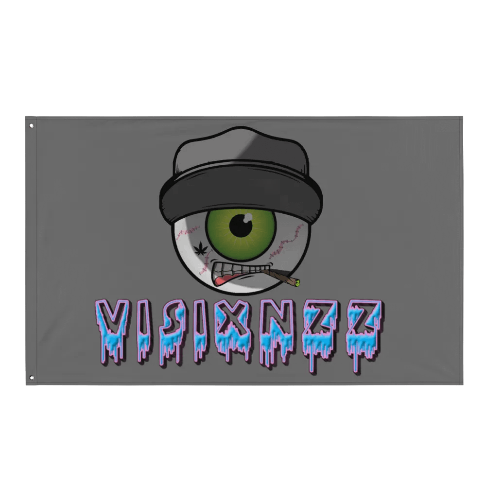 VisixnZz grey flag product image (1)