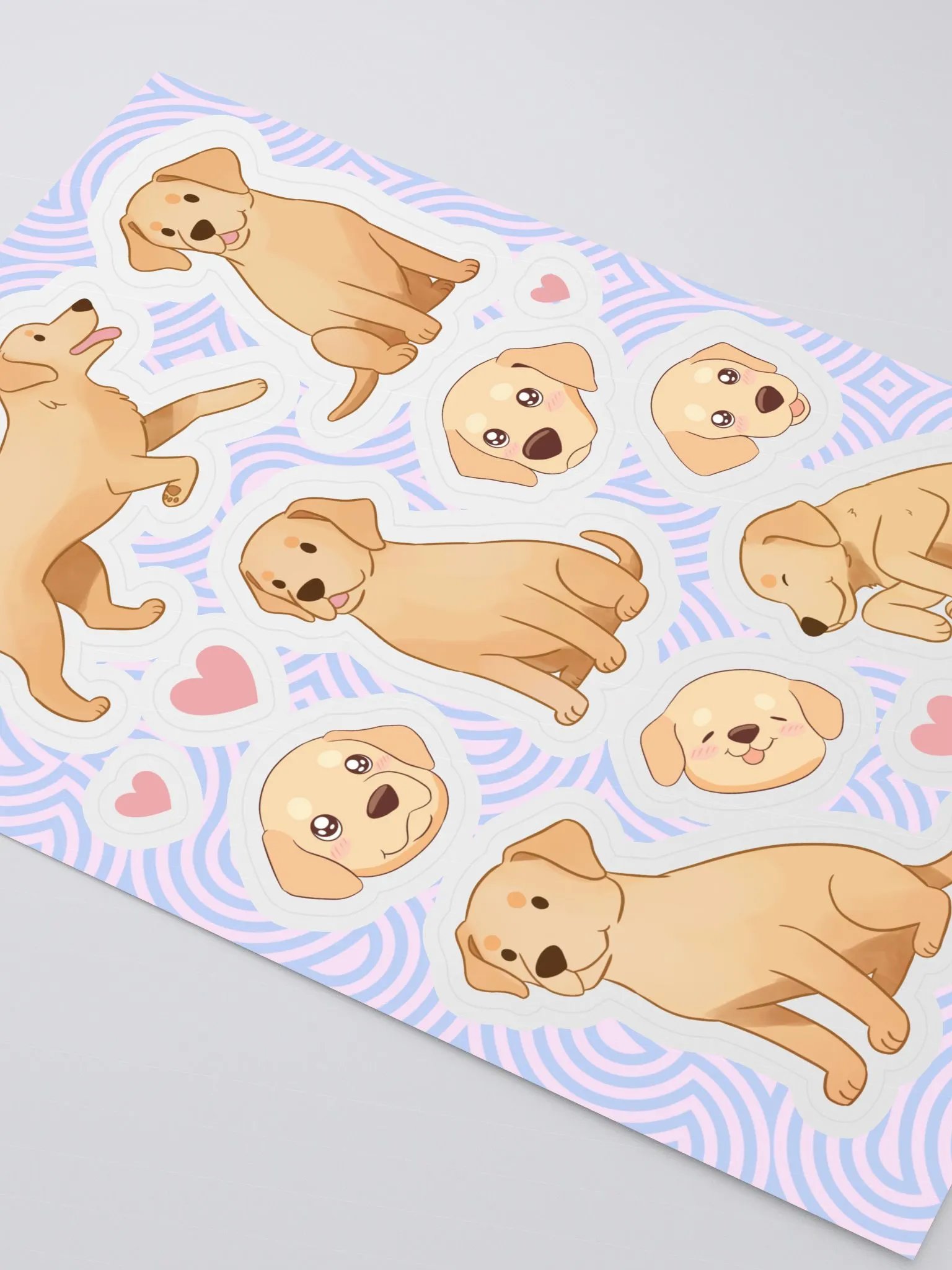 Labrador Love Sticker Sheet product image (3)