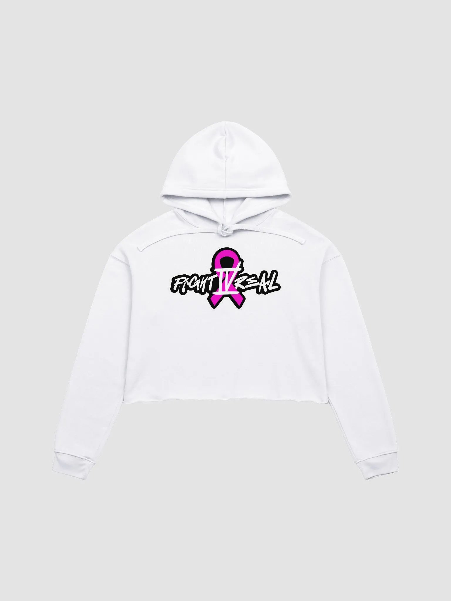 Fleece Crop Sweatshirt Crop Top Hoodie product image (5)