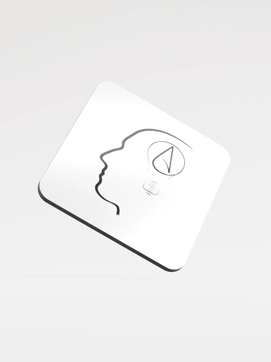 TTA Logo Glossed Cork Coaster product image (1)