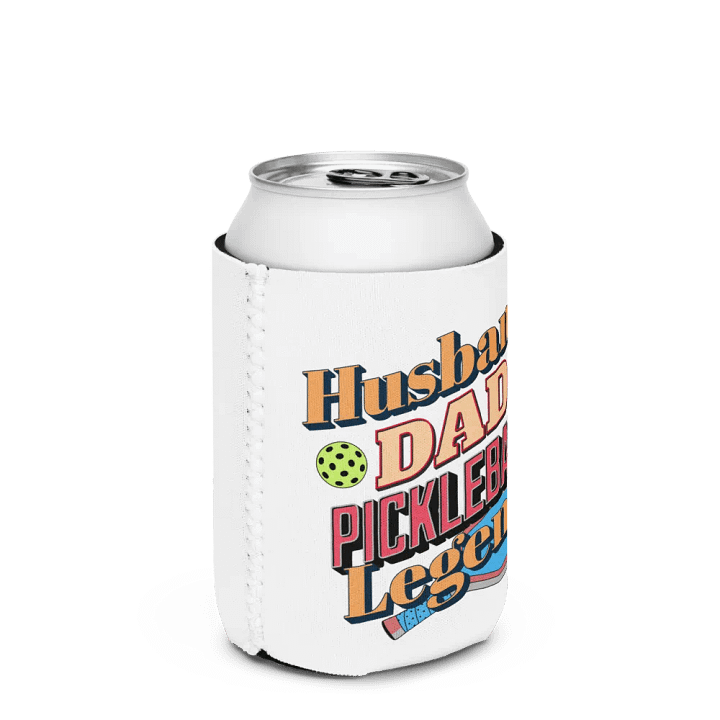 Husband Dad Pickleball Legend Can Cooler product image (2)