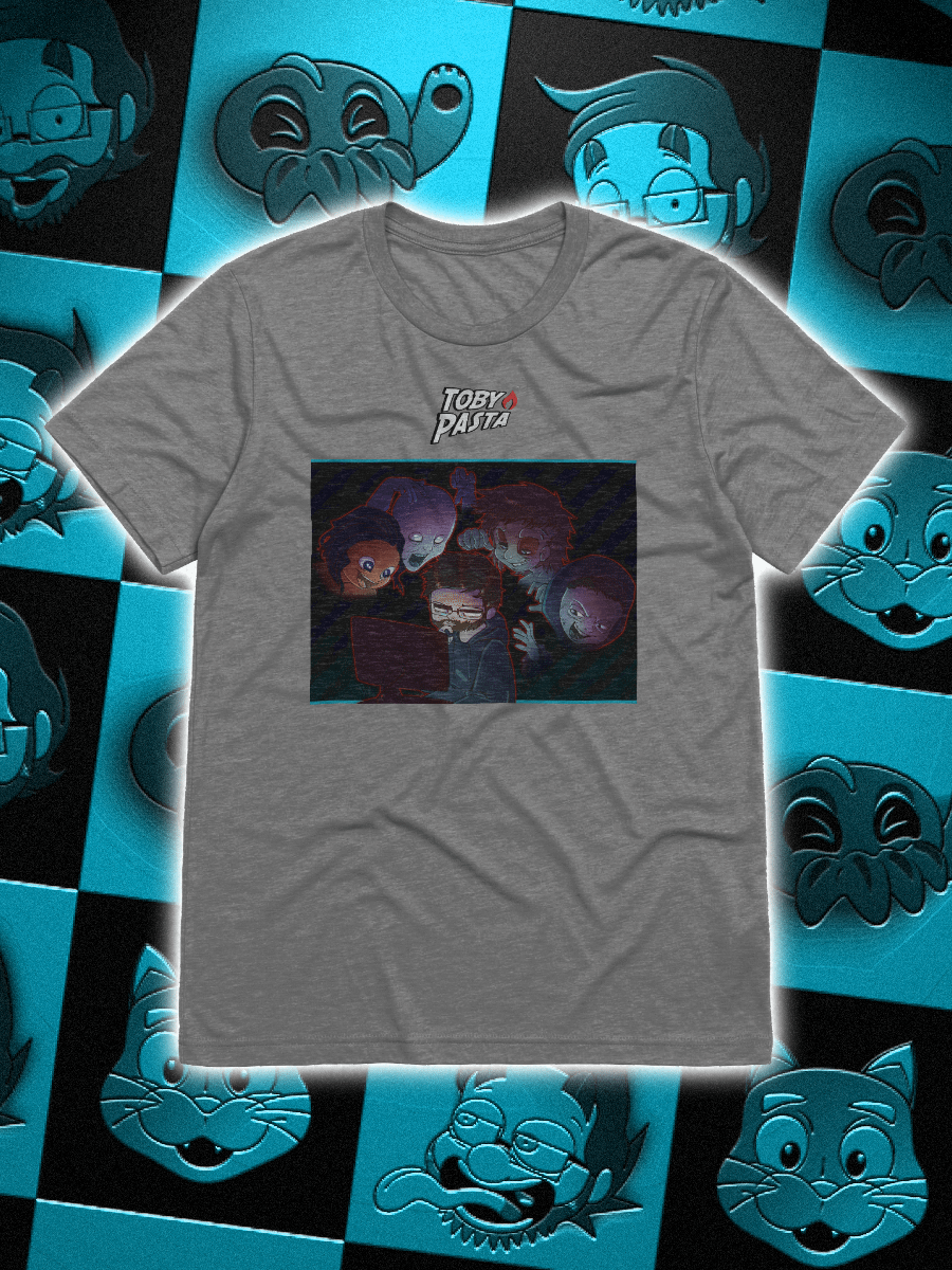 TobyPasta X Uttsuo "Jumpscare Party" T-Shirt product image (11)