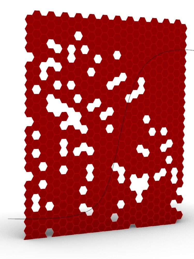 Random Reduce Parametric Pattern Design Grasshopper Rhino Files Download product image (3)