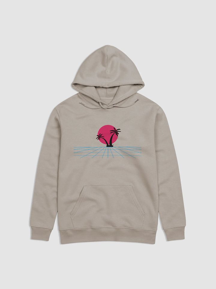 Retro-Futuristic Synthwave Eco Hoodie product image (1)