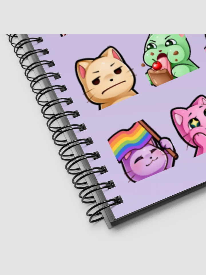 best of cats notebook // lilac product image (2)