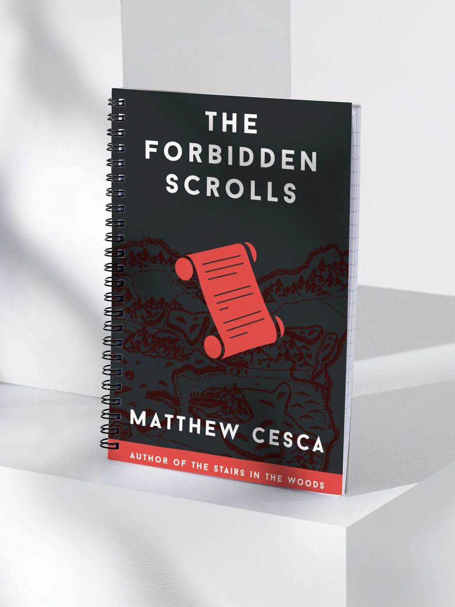 The Forbidden Scrolls Spiral Notebook product image (3)