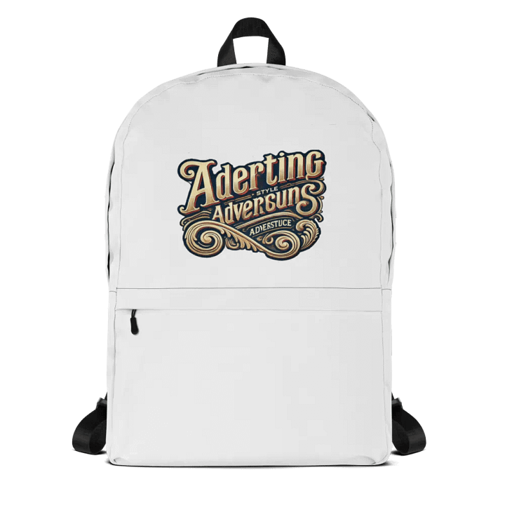 Adverting Style All-Over Print Backpack product image (1)