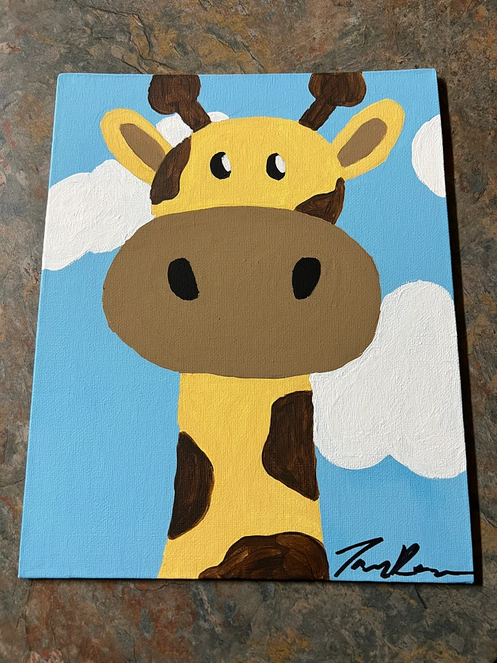 Gary the Giraffe - Signed TaylorRose Art product image (1)