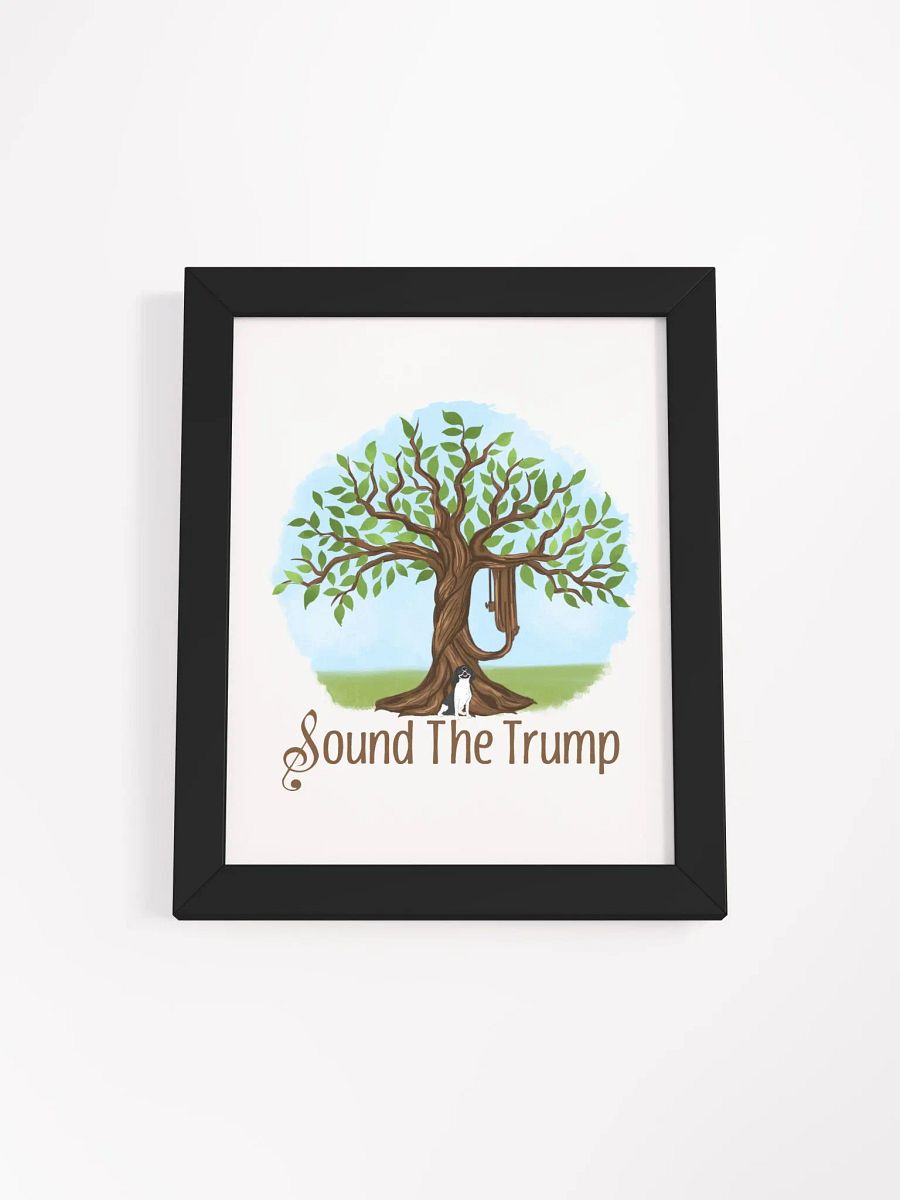 Framed Matte Poster | Sound the Trump product image (1)