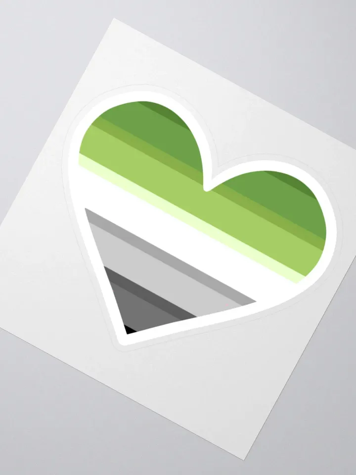 Aromantic Pride Sticker product image (5)