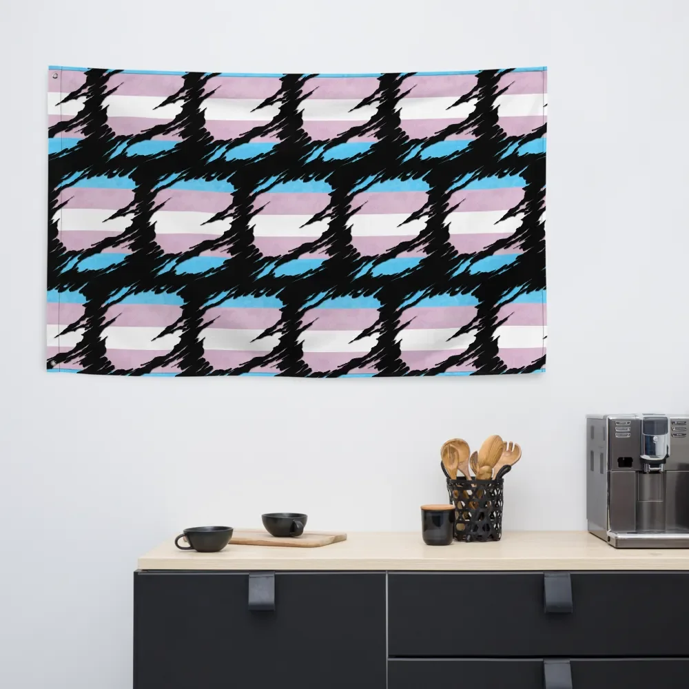 Illusionary Zigzag All-Over Flag product image (6)