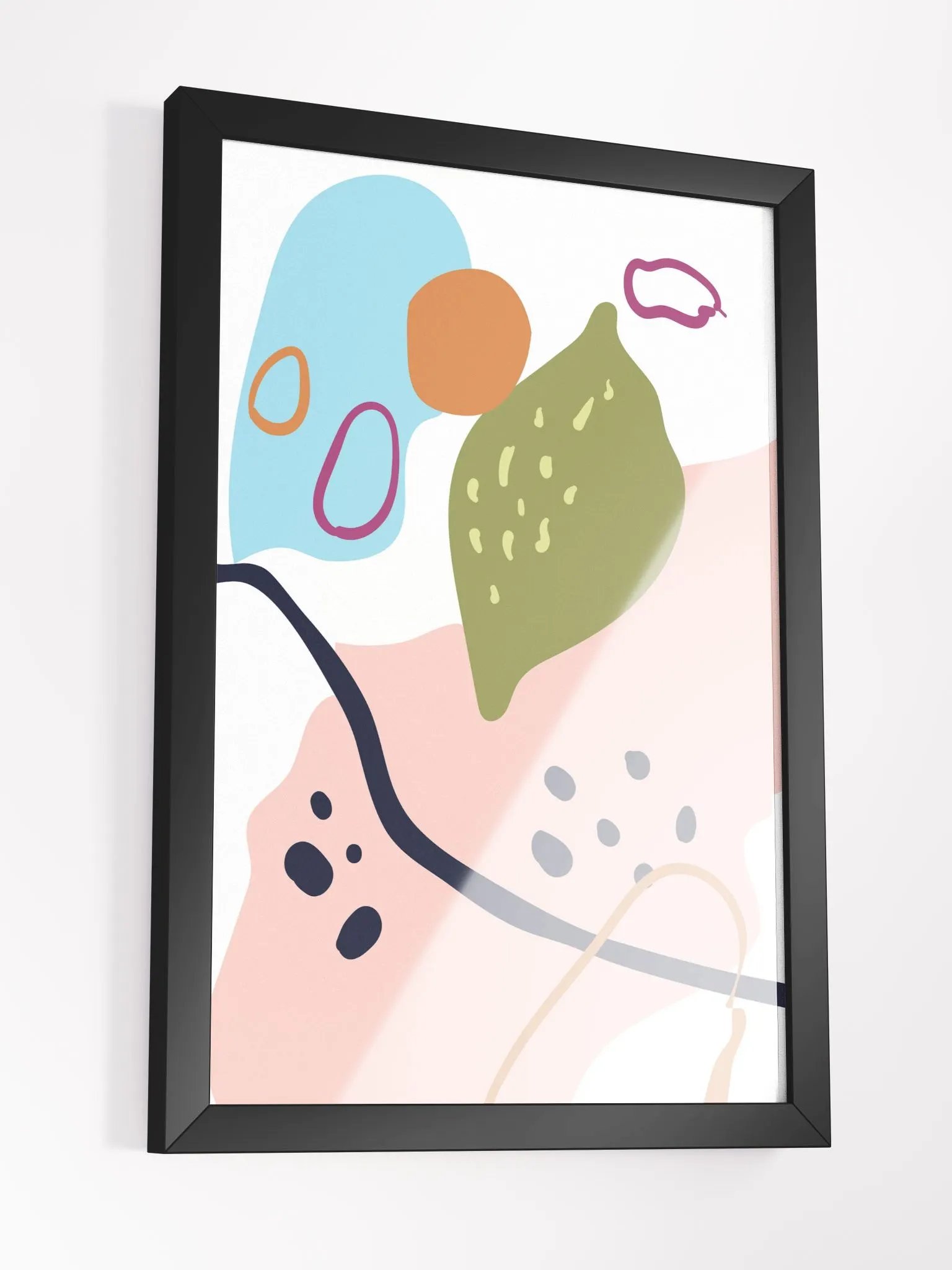 Vibrant Ayous Wood Framed Poster product image (15)