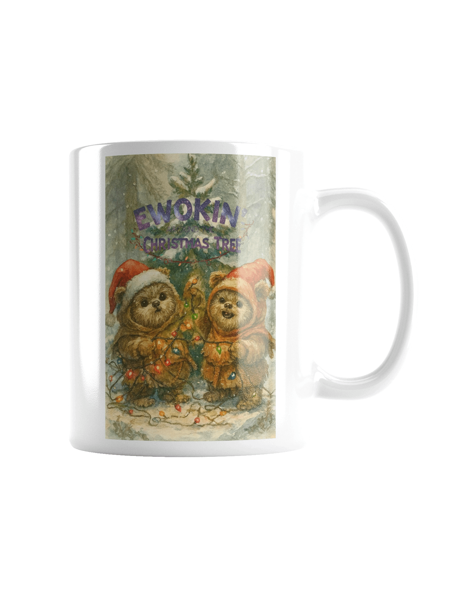 Ewokin' Around the Christmas Tree Mug product image (2)