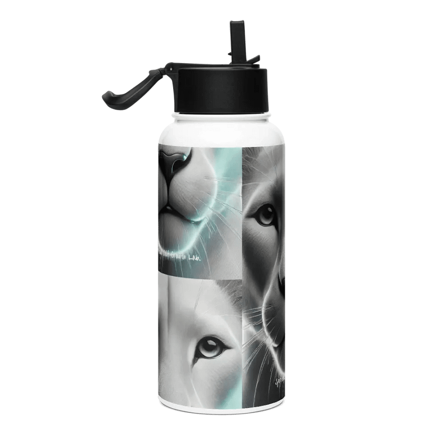 "Unstoppable Grace" Lioness Stainless Steel Water Bottle – A Tribute to Fierce Feminine Power product image (4)