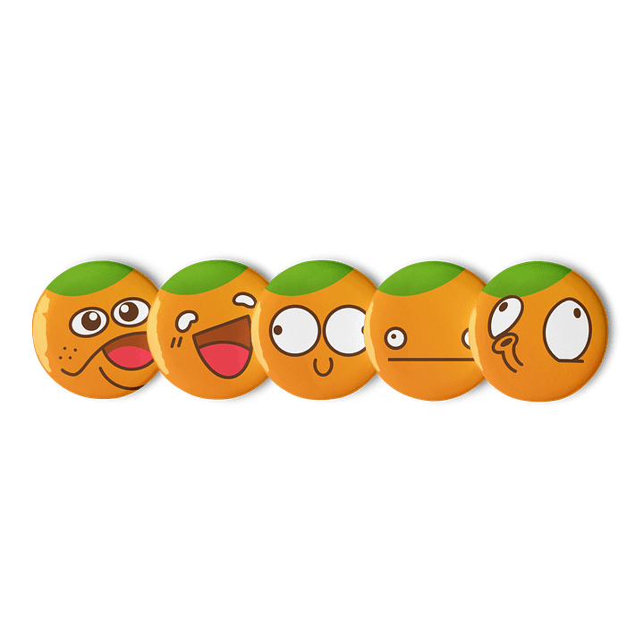 Orange assorted faces VOL 3 product image (1)