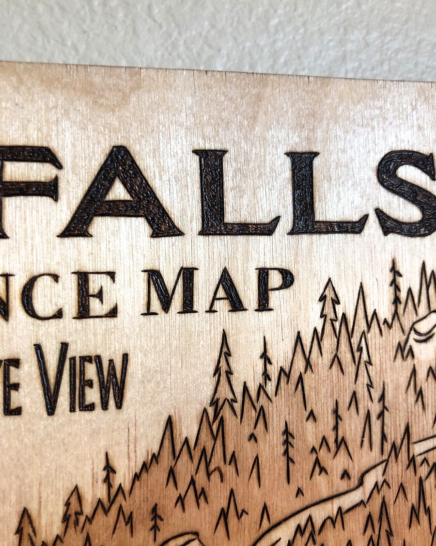 Gravity Falls Reference Map product image (4)