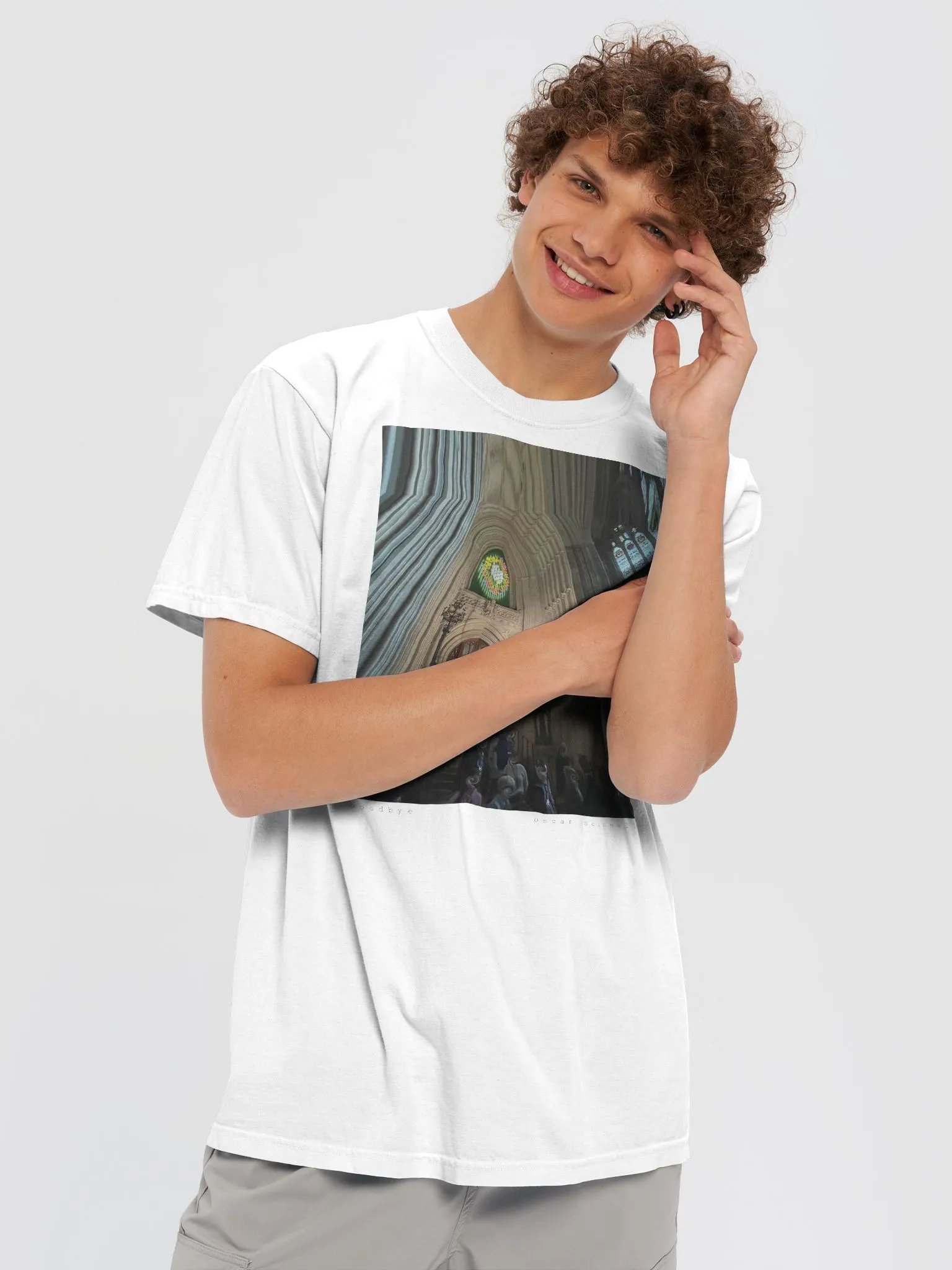Goodbye - Artwork Tee (White) product image (5)