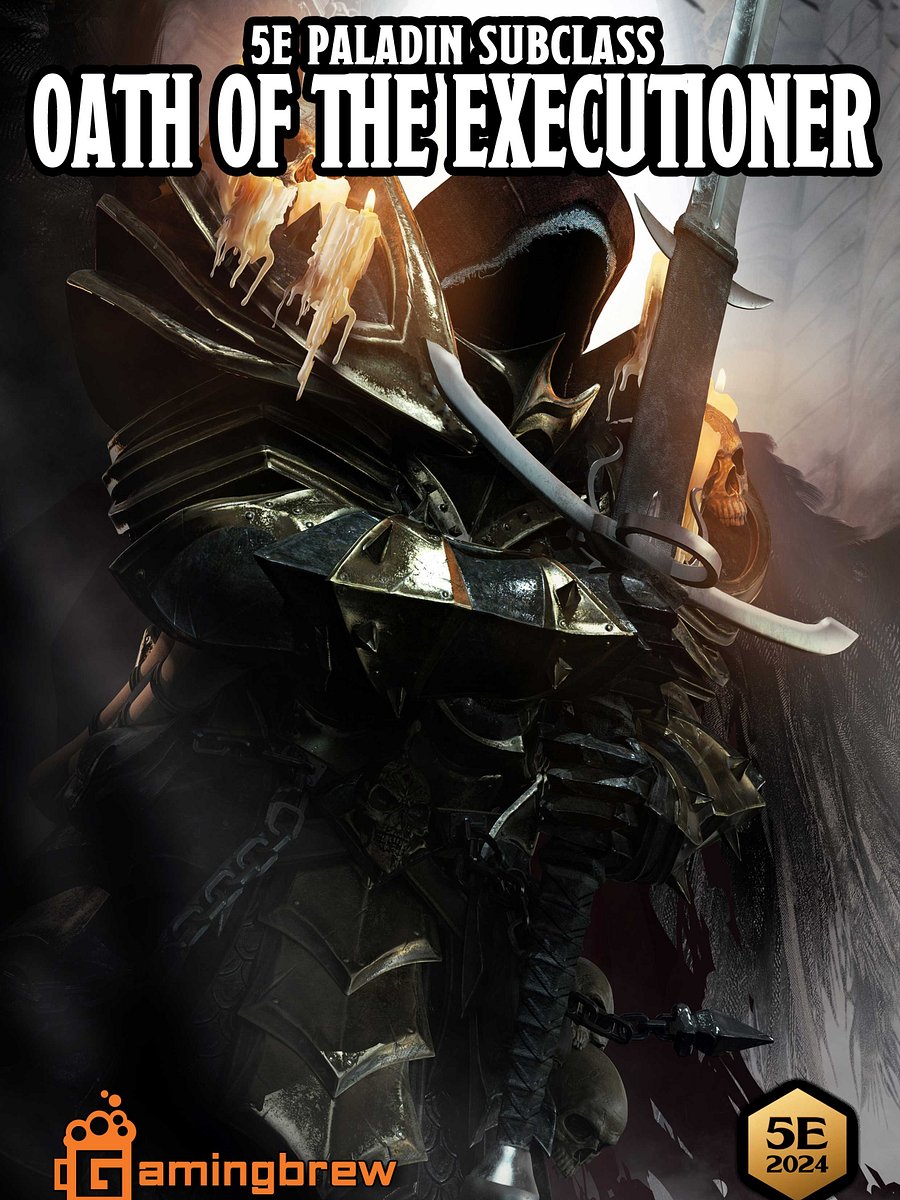 Oath of the Executioner | 5E 24 Paladin Subclass product image (1)