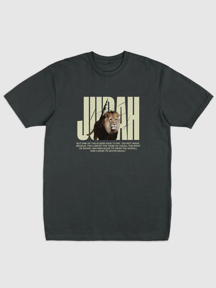 Lion of Judah Premium Heavyweight Tee product image (1)