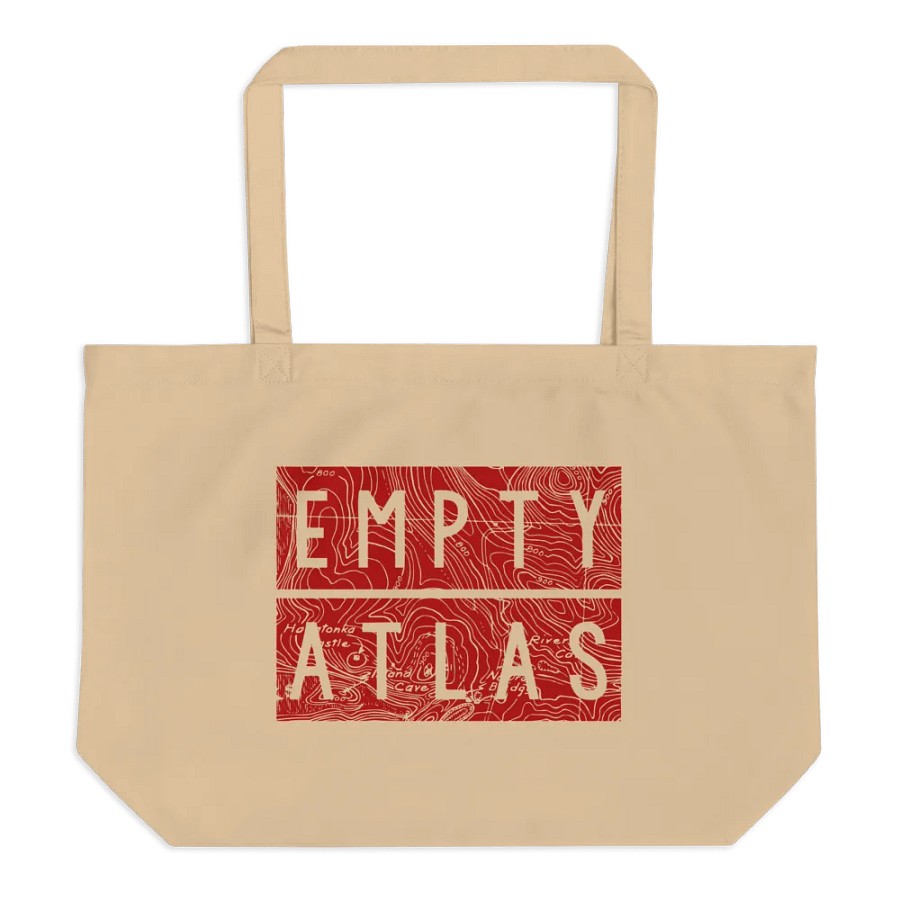 Topographic Map Tote product image (1)