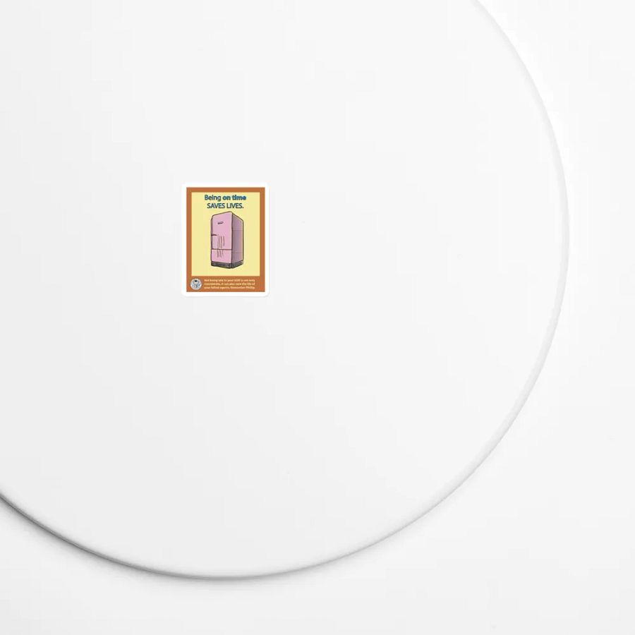 Being on time Magnet - Bureau Collection product image (8)