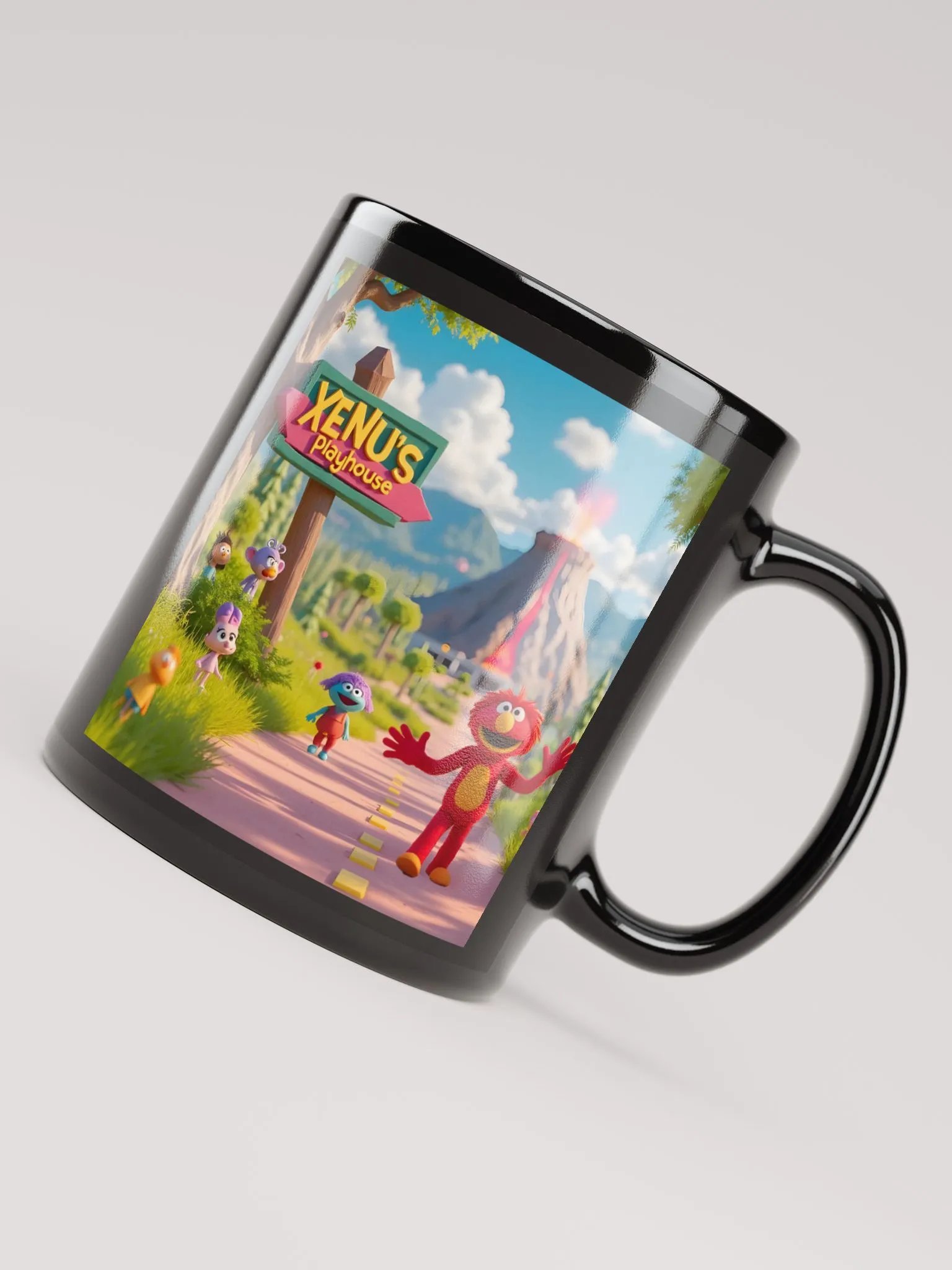 Xenu's Playhouse Mug (Black) product image (4)