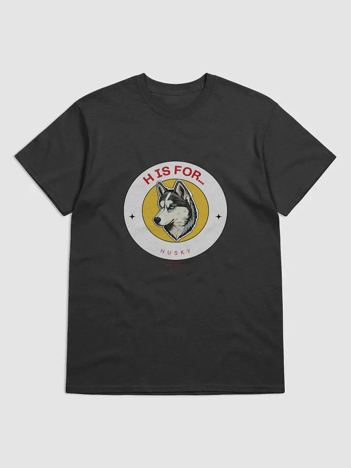 Husky Head Circle Graphic Tee product image (1)