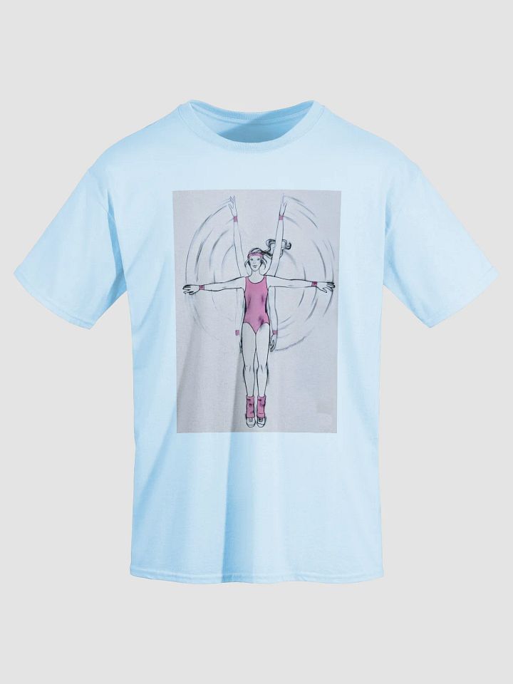 SHAPE GIRL Light Blue Short Sleeve T-Shirt product image (1)