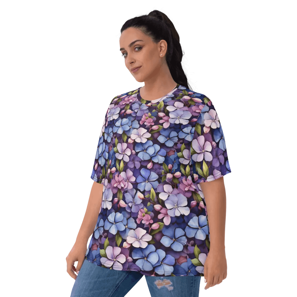 Floral Themed All Over Print T-shirt product image (3)