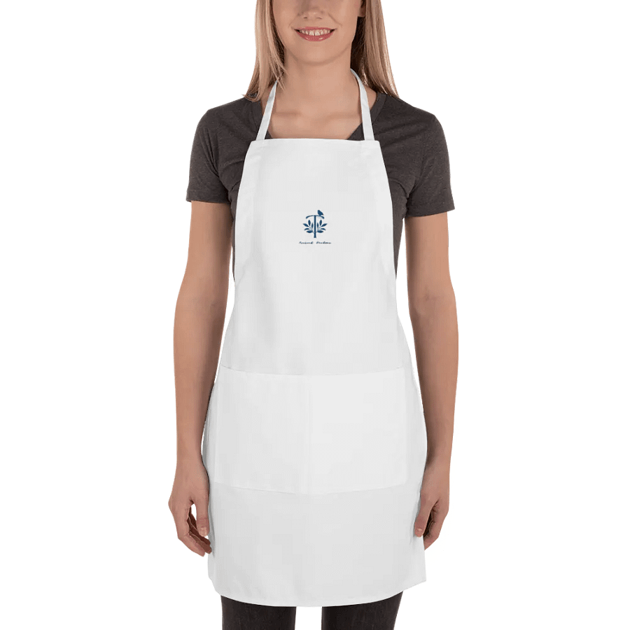 Elegant Embroidered Cooking Apron product image (3)
