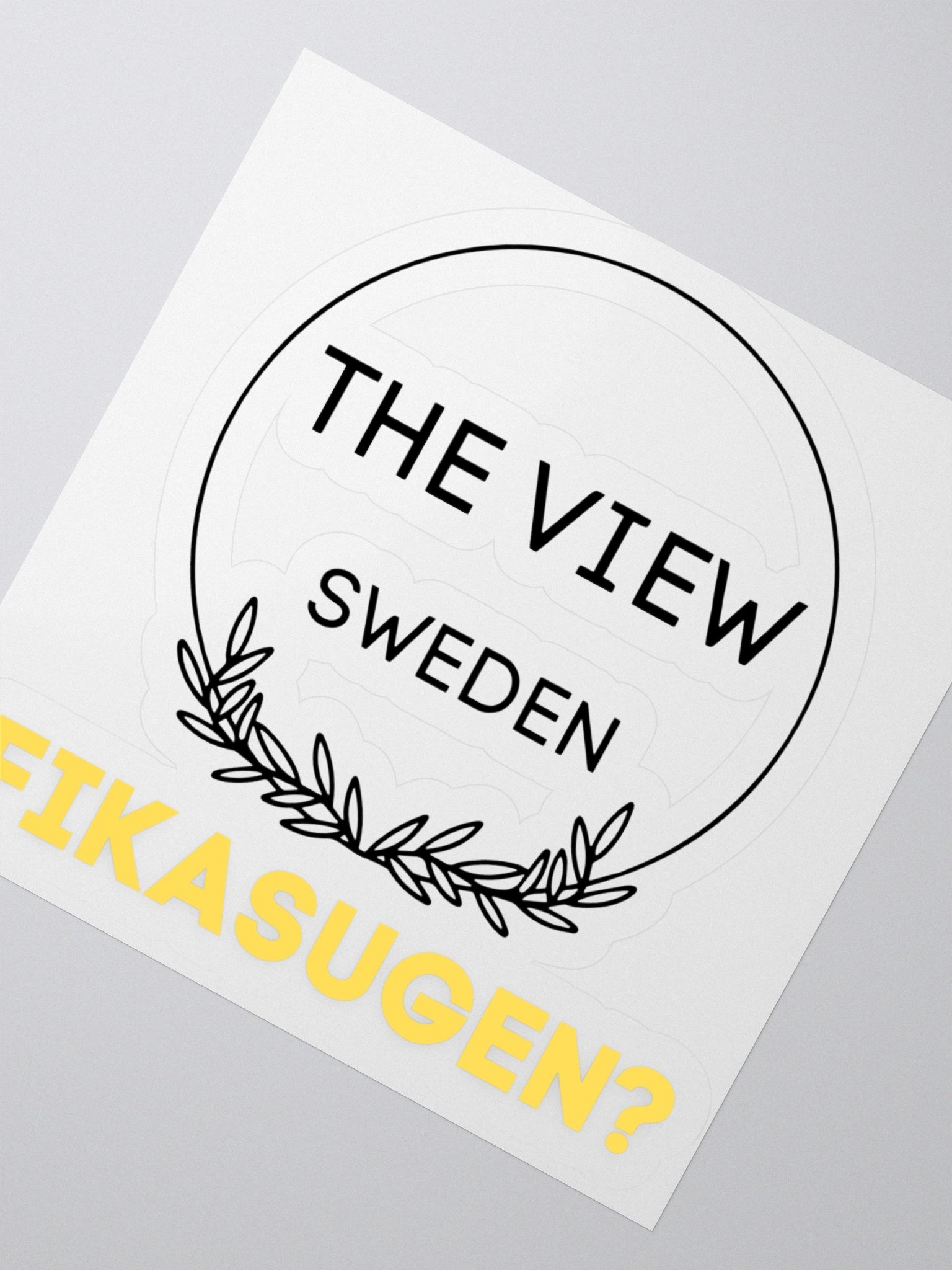 Fikasugen? - Diecut Klistermärke product image (6)