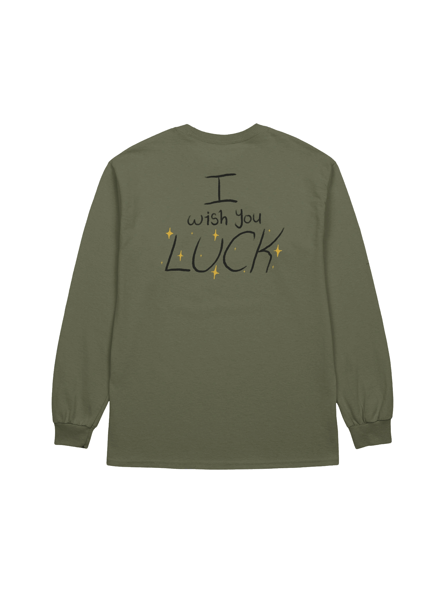 LIFE IS A F*CK I WISH YOU LUCK Long Sleeve product image (2)