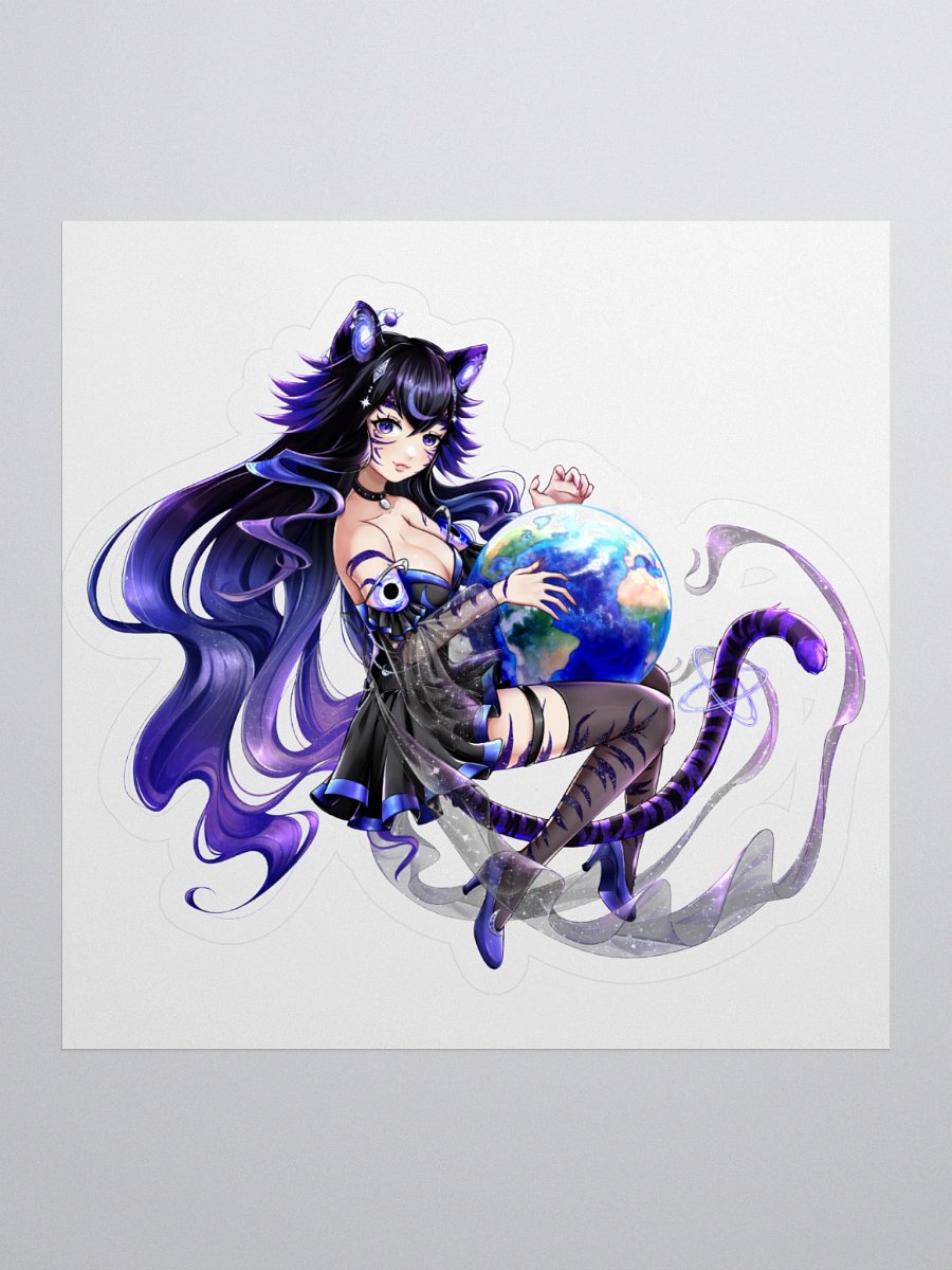 Moona Floating Kiss Cut Sticker product image (1)