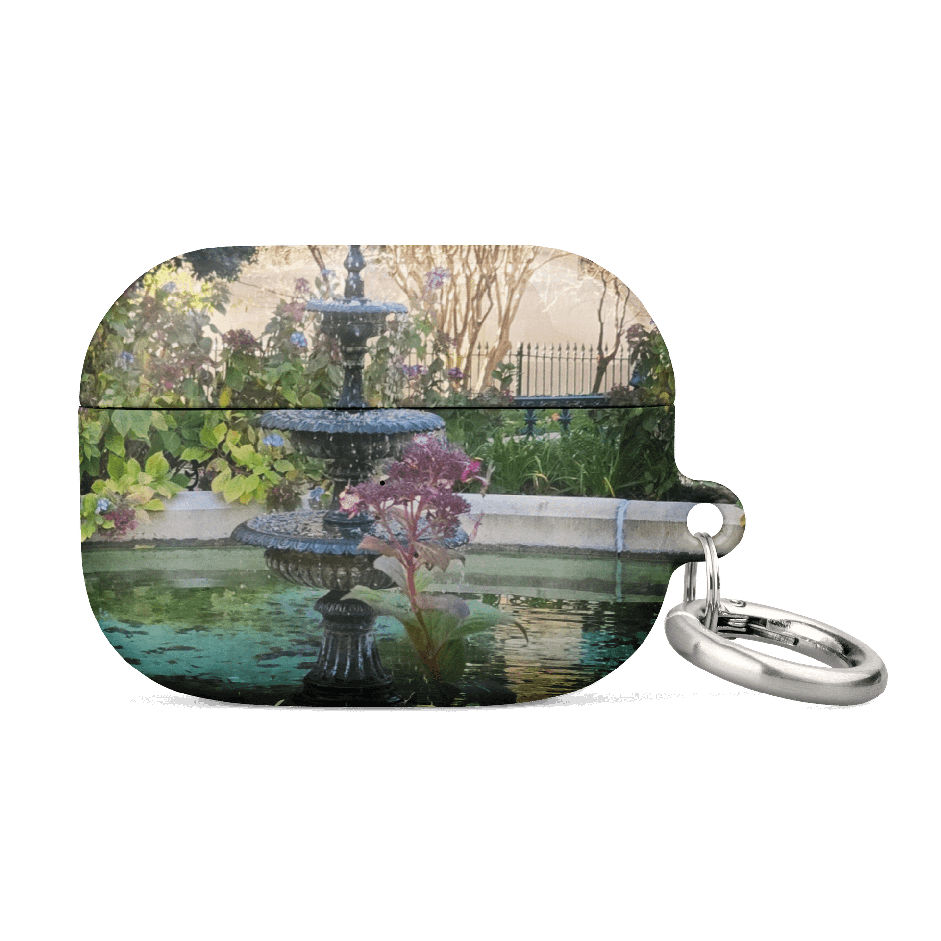 Purple Flowers Water Fountain AirPods® Case product image (4)