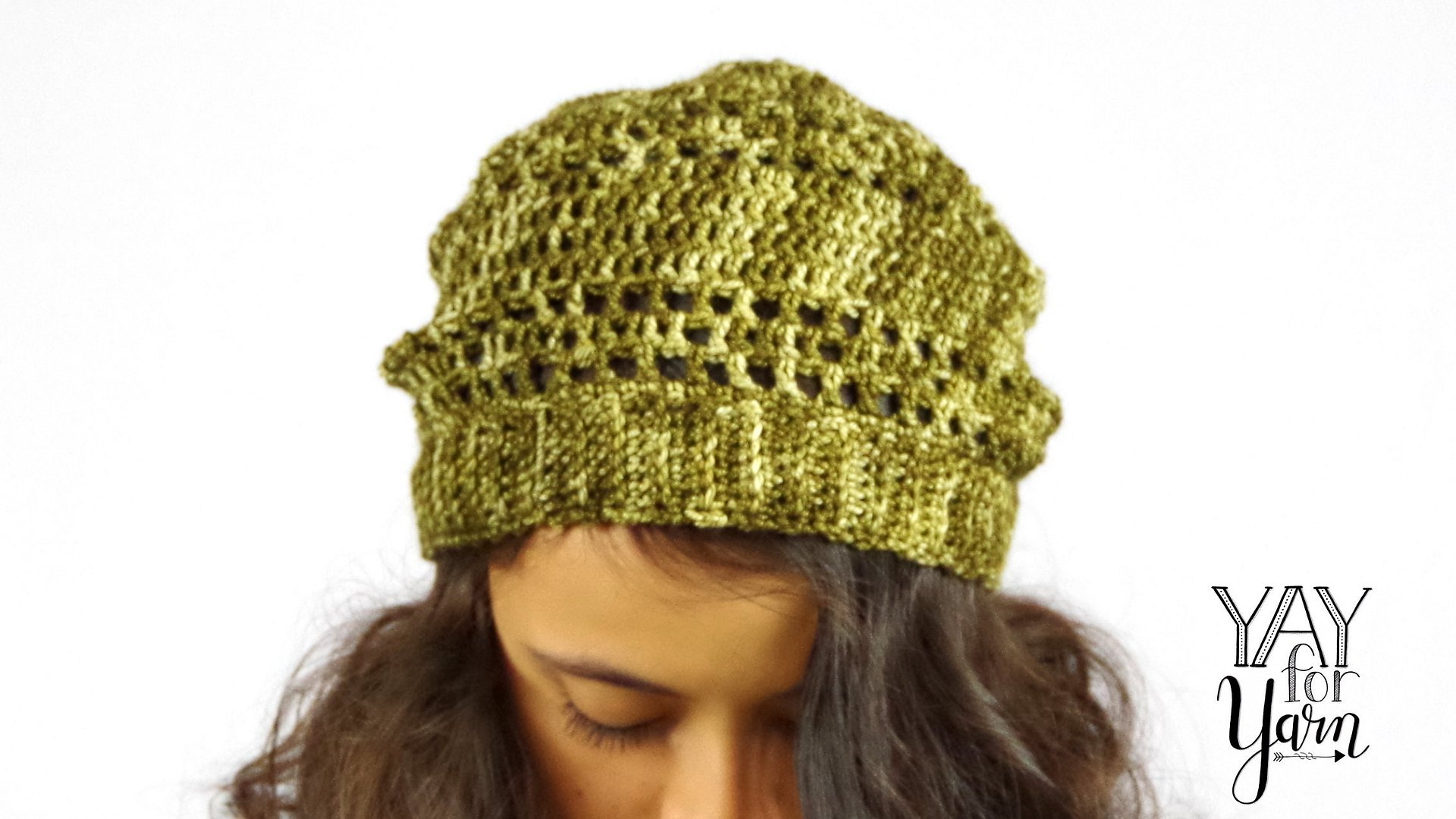 Dots & Dashes Slouchy Hat - PDF Crochet Pattern with Full Photo Tutorial product image (2)