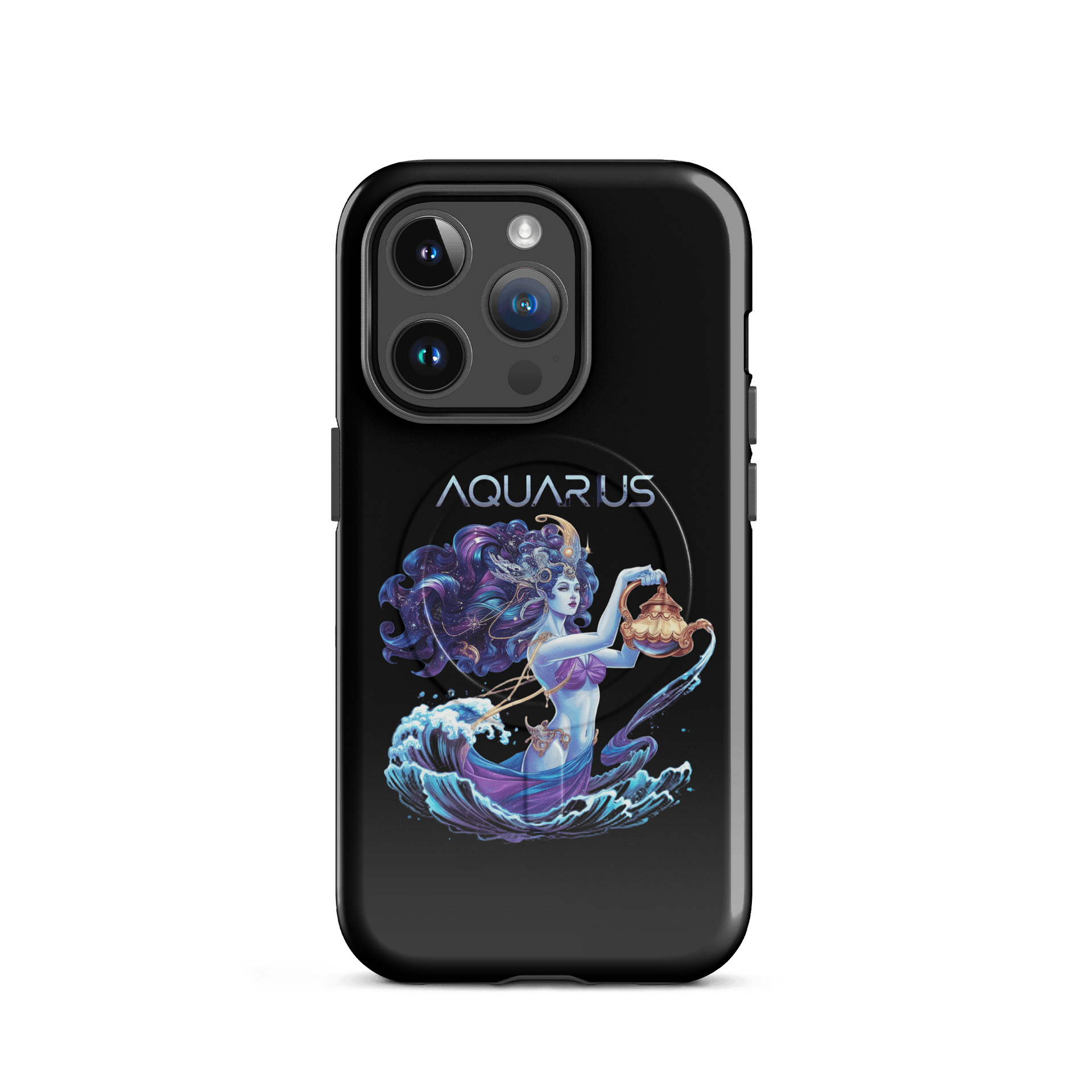 Cosmic Aquarius MagSafe® iPhone® Case product image (37)